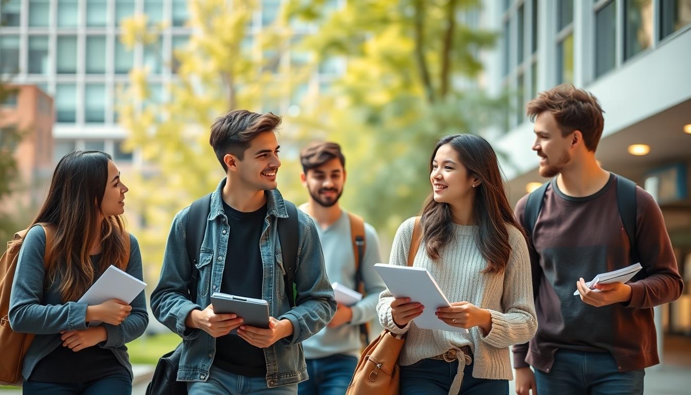 Students and educational resources in a modern learning environment